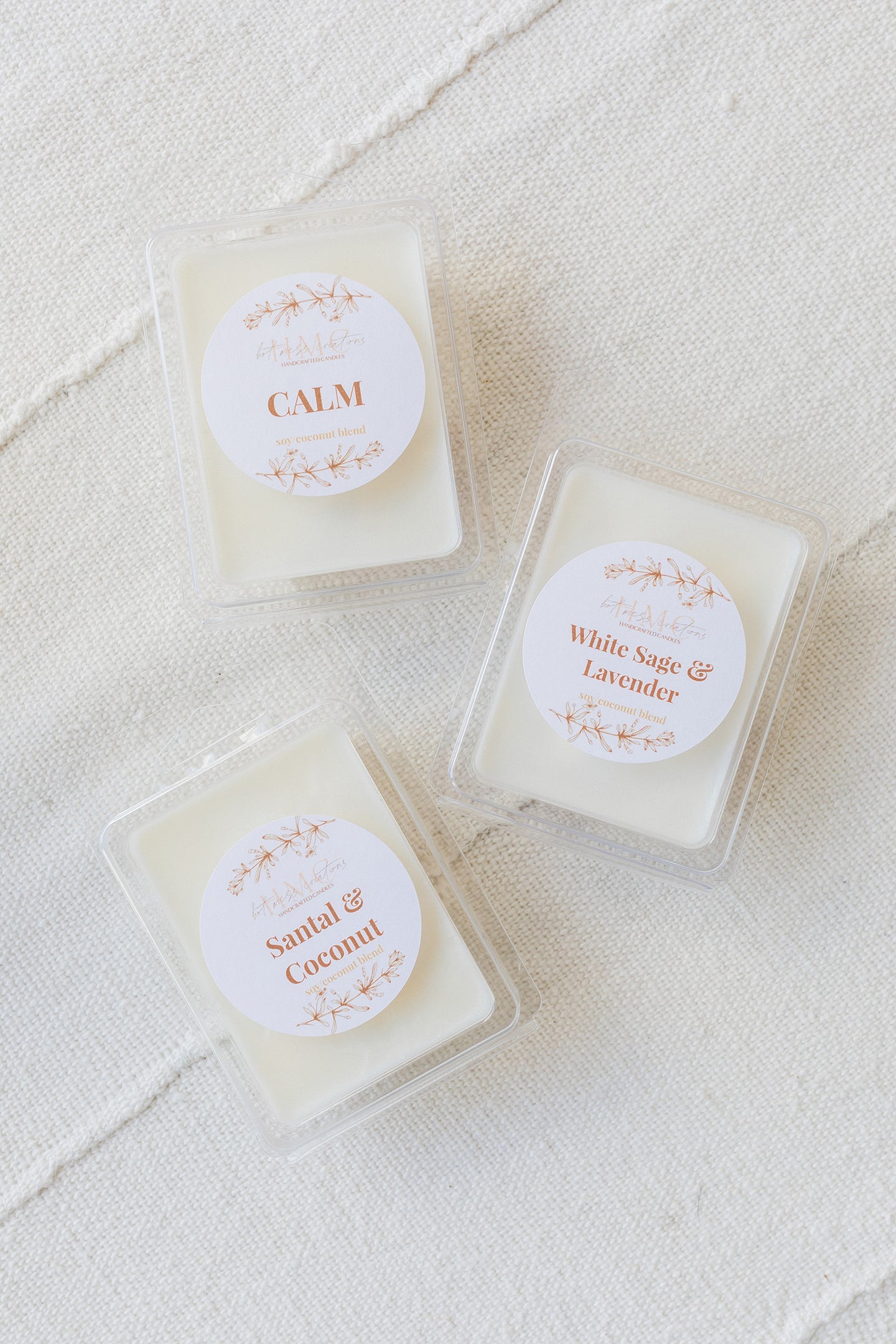 Scented Wax Melts | Hot Mess Creations — All Natural, Hand Crafted Candles Made in Ventura, California